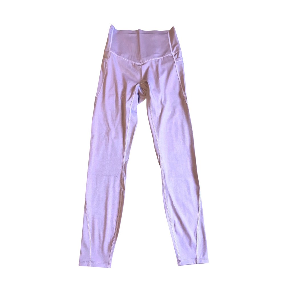 Halara Lavender High Waisted 7/8 Leggings with Pockets Purple Womens XS NEW